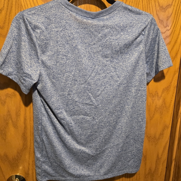 Nike DriFit Blue Heathered T-Shirt - Picture 2 of 7